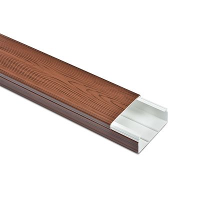 40x16 mm Kabelkanal Rot Braun  Schrauben / Bohren  2x 1m 40x16 mm Kabelkanal Rot Braun  Schrauben / Bohren  2x 1m