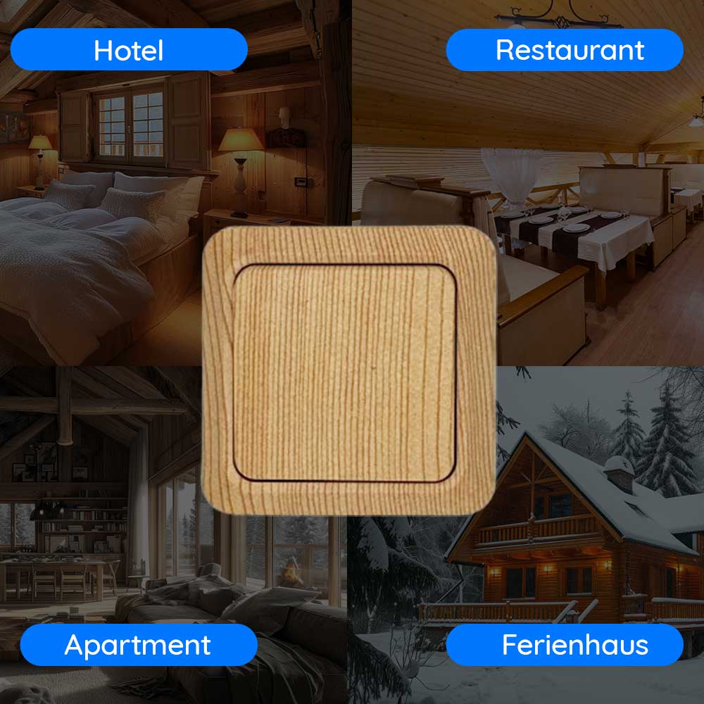 Schalter Ahorn · NOELA Schalter Ahorn · NOELA