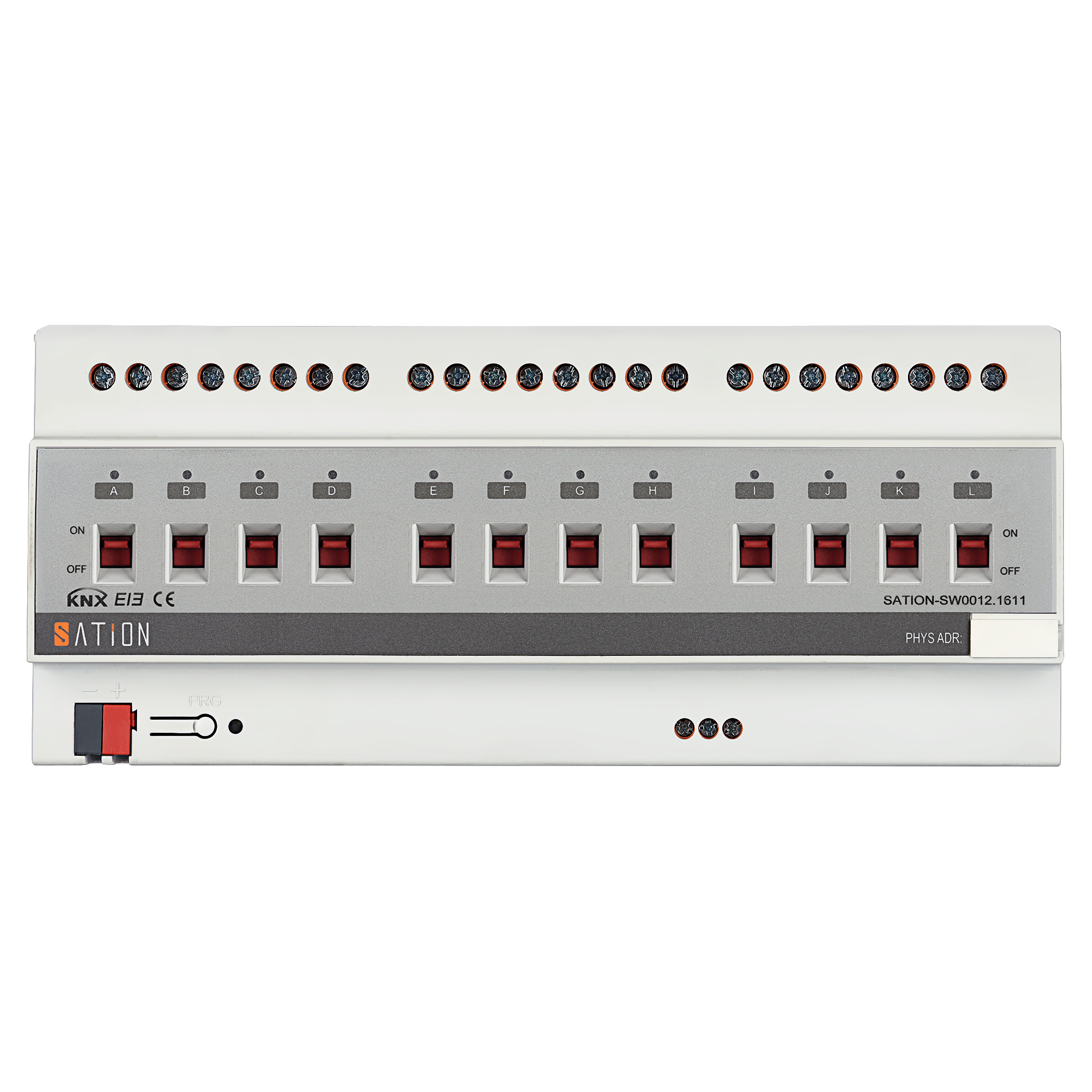 12 fach KNX Schaltaktor mit Strommessung 12 fach KNX Schaltaktor mit Strommessung