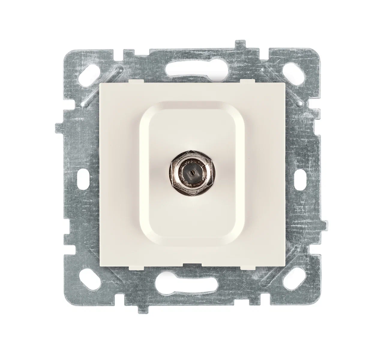 SAT-Anschlussdose (F-Buchse) Creme · SELENE