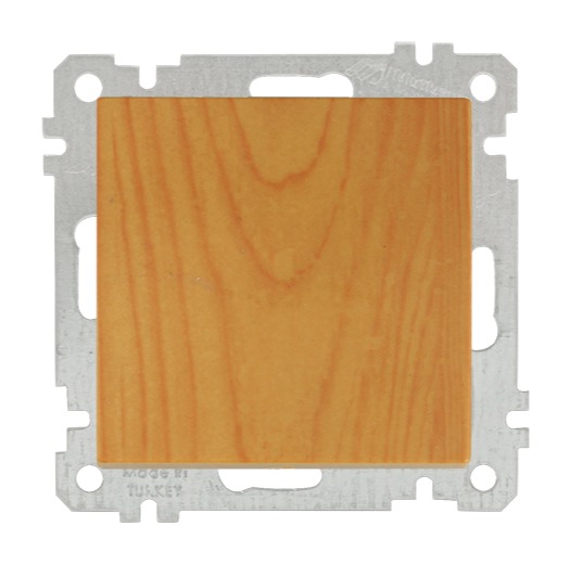 Schalter / Lichtschalter Eiche Holz Optik - CANDELA Schalterserie