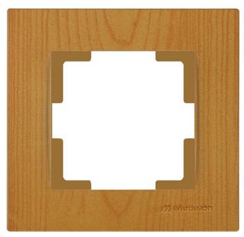 1 fach Rahmen Eiche Holz Optik - RITA Schalterserie 1 fach Rahmen Eiche Holz Optik - RITA Schalterserie