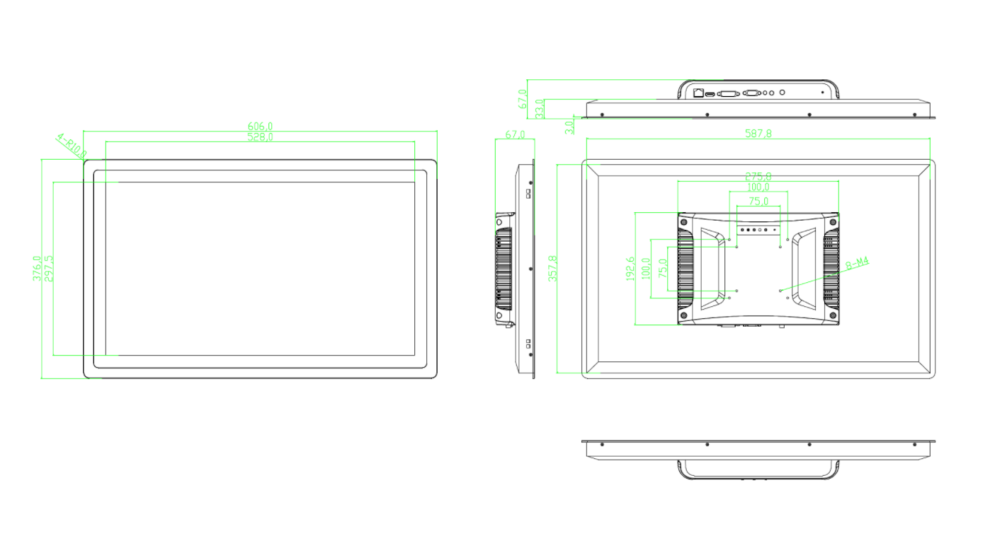 23.8" ANDROID Touchscreen