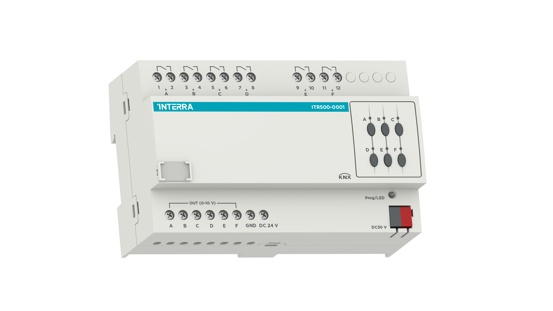 KNX Ballast Controller - 6 Ch (0/1-10V DC)