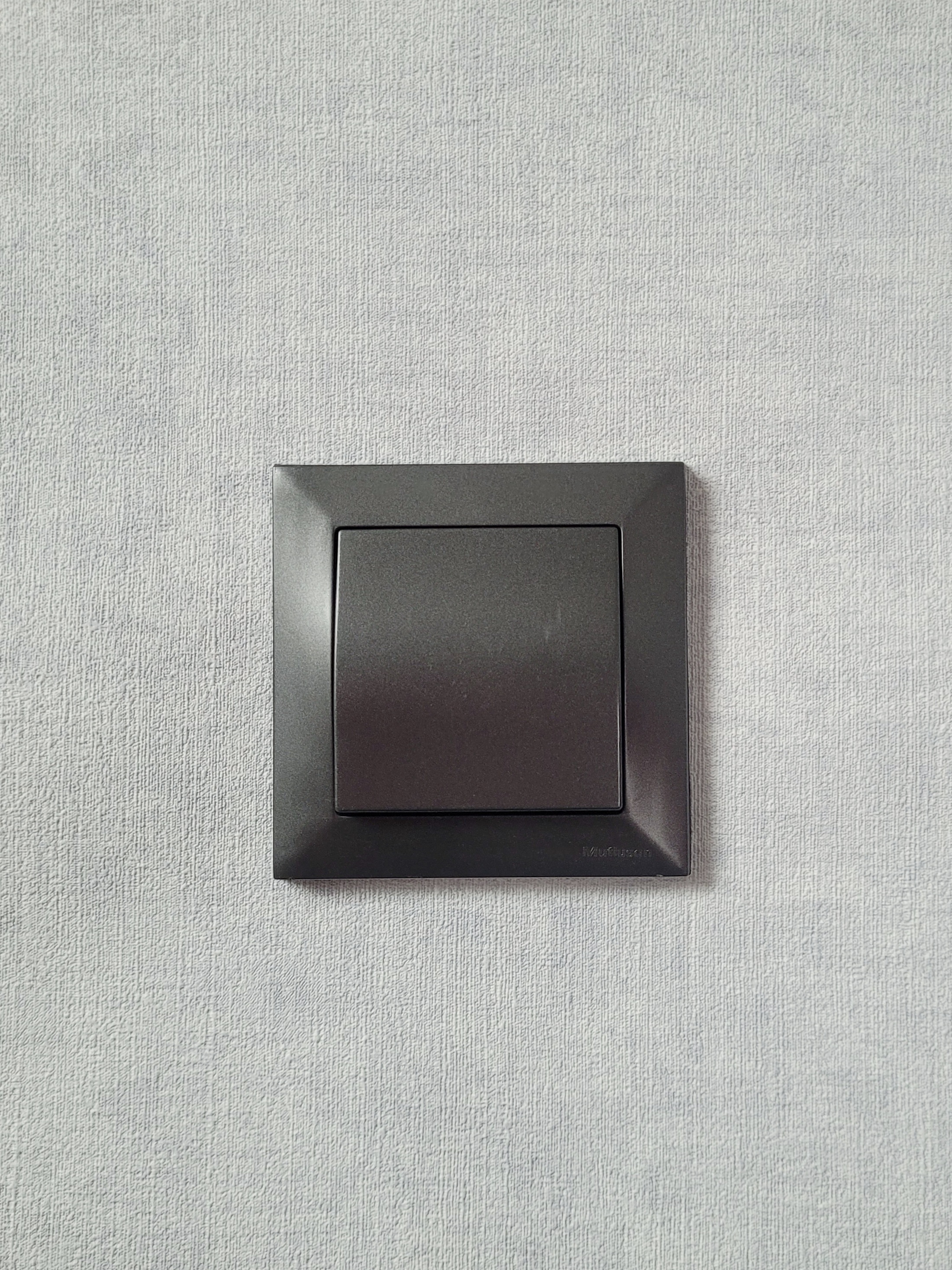 Sparset 36x Wechselschalter Anthrazit  Metall Optik CANDELA Standard