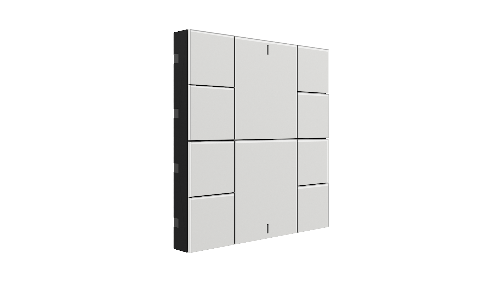 KNX Taster mit Air Quality Sensor iSwitch+ Glas Weiß 10 Tasten KNX Taster mit Air Quality Sensor iSwitch+ Glas Weiß 10 Tasten