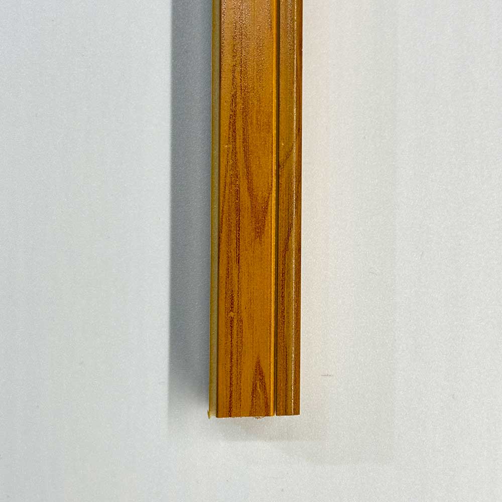 15x15 mm Kabelkanal Eiche Holz Optik Selbstklebend 1m