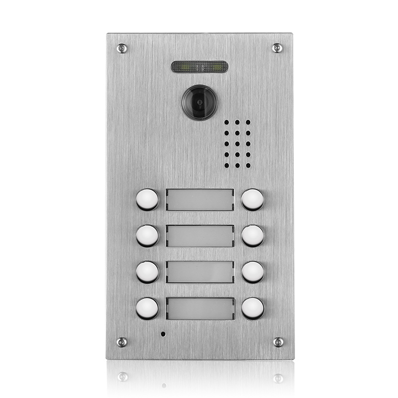 8 Tasten Türsprechanlage mit Kamera (Unterputz) 8 Tasten Türsprechanlage mit Kamera (Unterputz)