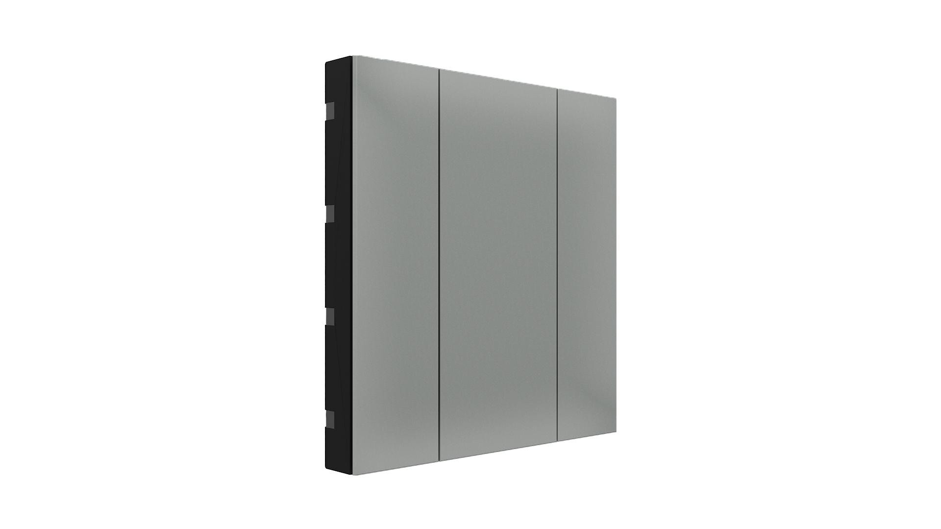 KNX Taster iSwitch+ grau Metalloptik 2 Tasten KNX Taster iSwitch+ grau Metalloptik 2 Tasten