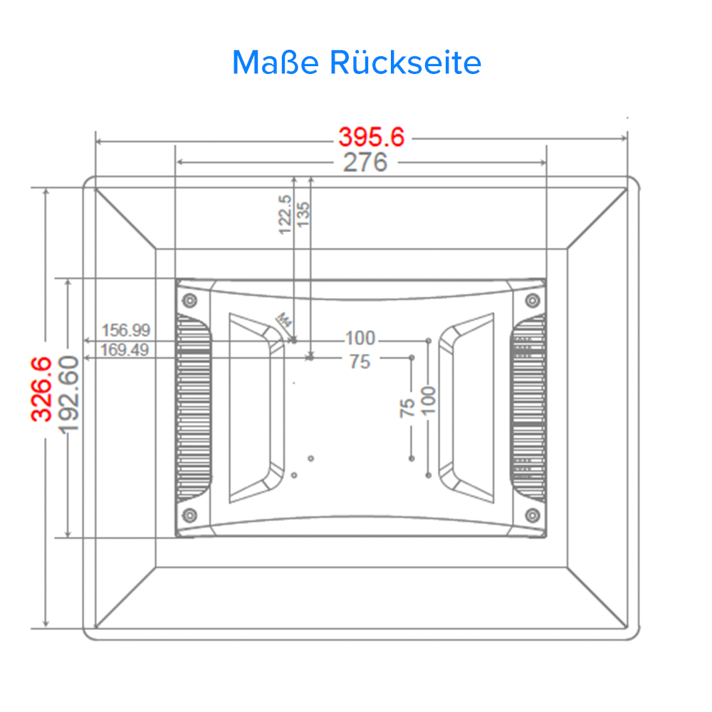 17 Zoll Einbau Panel Android 15