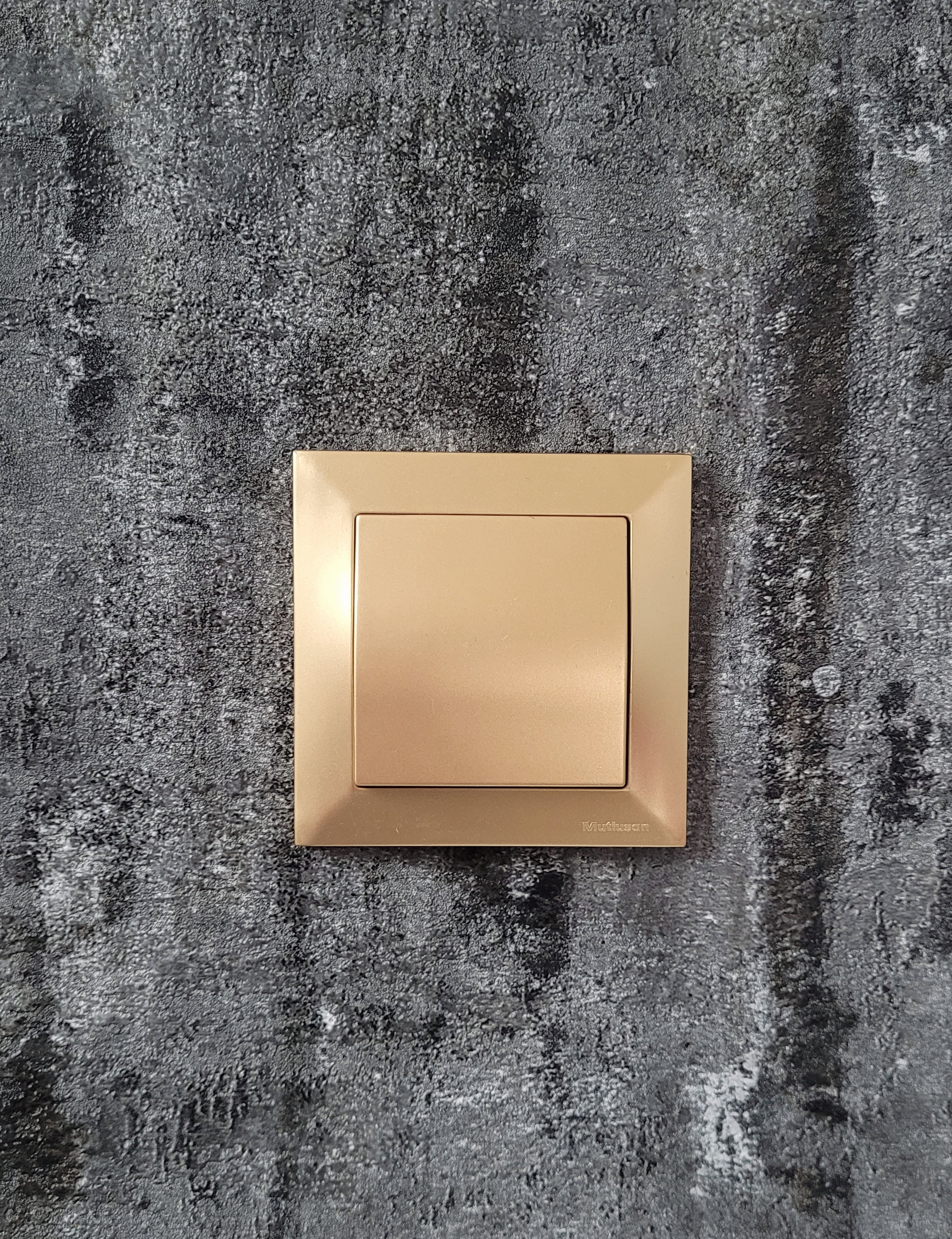 Sparset 60x Wechselschalter Gold Metall Optik CANDELA Standard