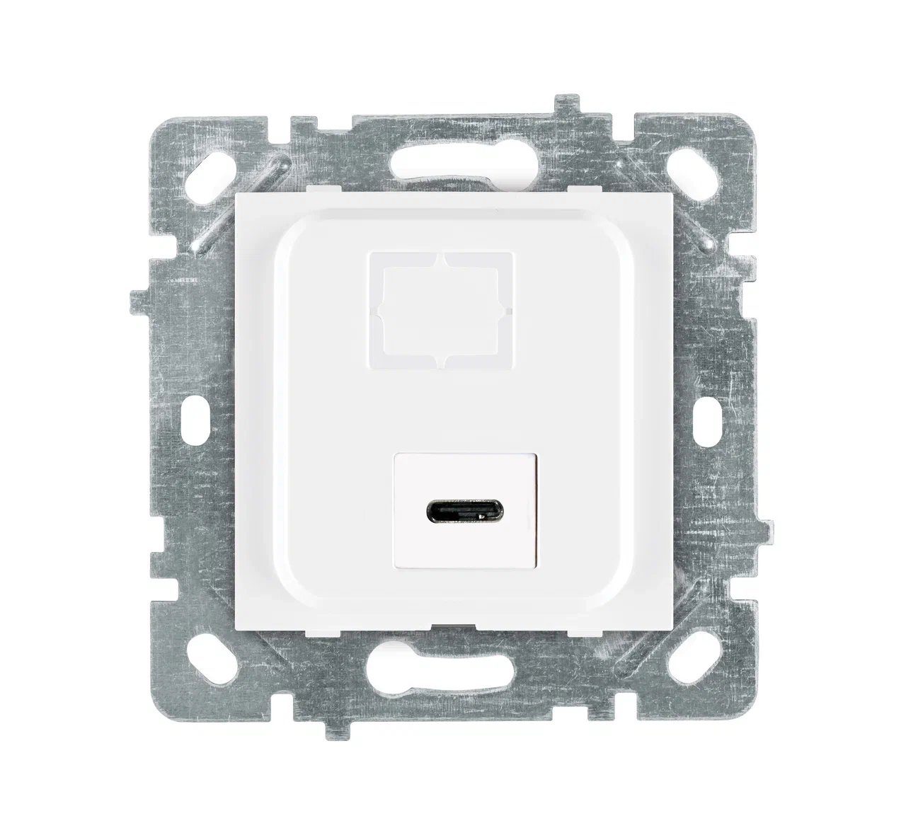 USB-C Data Dose & Audio Klinke Einsatz (3,5 mm) Weiß (ohne Ladefunktion) · SELENE