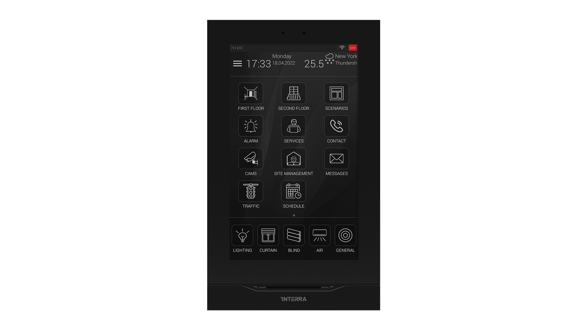 7" INTERRA i7+ Touch Panel