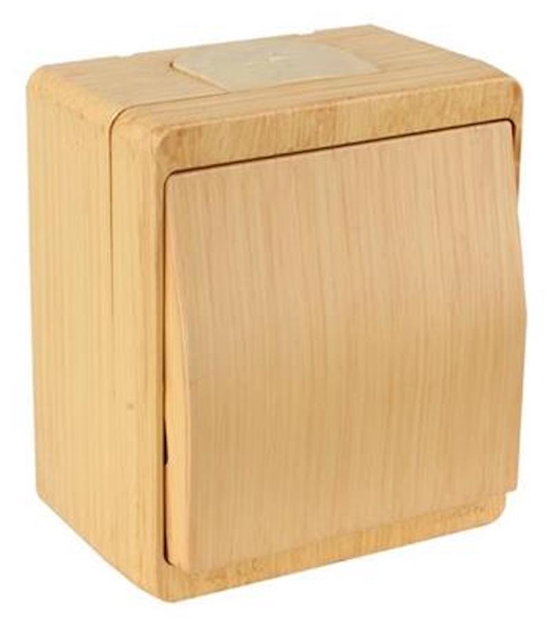 Schalter Buche / Kiefer · Nemliyer IP44 Schalter Buche / Kiefer · Nemliyer IP44