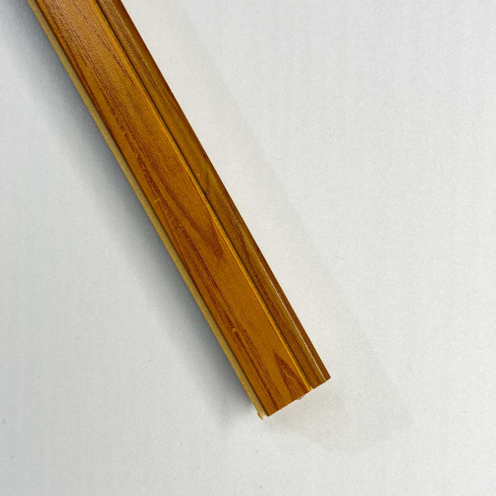 15x15 mm Kabelkanal Eiche Holz Optik Selbstklebend 1m