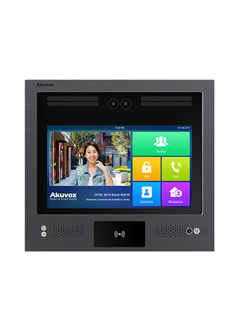 IP Video Türsprechanlage mit Gesichtserkennung und LTE Modul (Aufputz) - schwarz IP Video Türsprechanlage mit Gesichtserkennung und LTE Modul (Aufputz) - schwarz