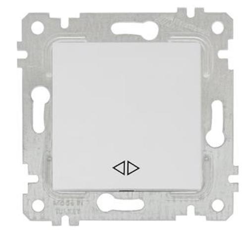 Kreuzschalter inkl. Rosa Rahmen