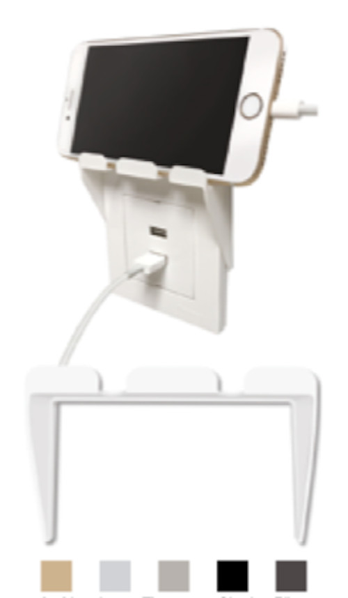 Handyhalter Gold Optik - RITA Schalterserie Handyhalter Gold Optik - RITA Schalterserie