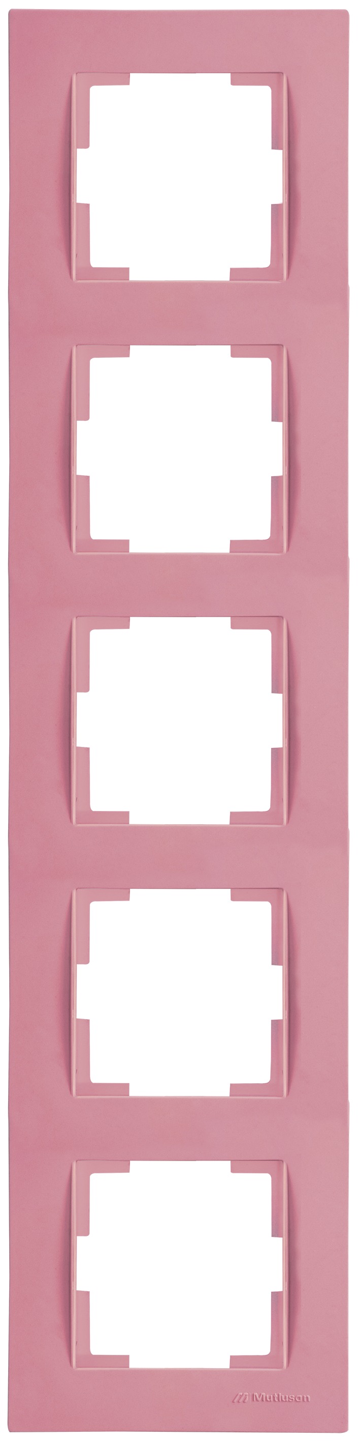 5fach Rahmen vertikal Pink / Rosa (RITA Pastell Farben) 5fach Rahmen vertikal Pink / Rosa (RITA Pastell Farben)