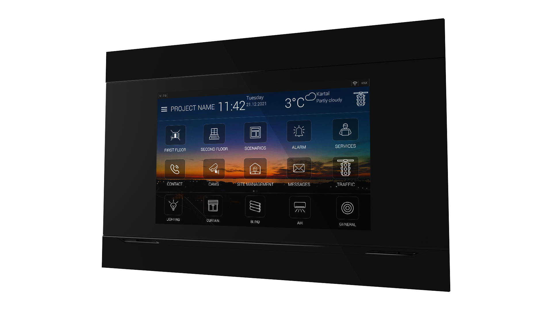 7" INTERRA 4 Touch Panel