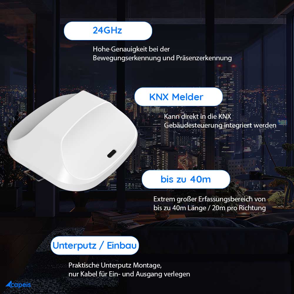 KNX Präsenzmelder Radar MMW