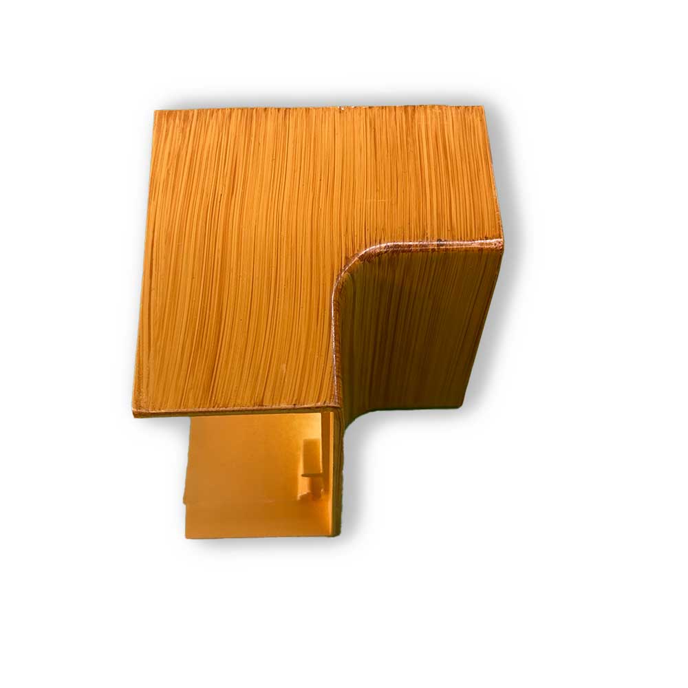 80x40 mm Innenecke Eiche 80x40 mm Innenecke Eiche