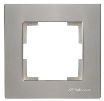 1 fach Rahmen Titan (RITA Metall Optik) 1 fach Rahmen Titan (RITA Metall Optik)