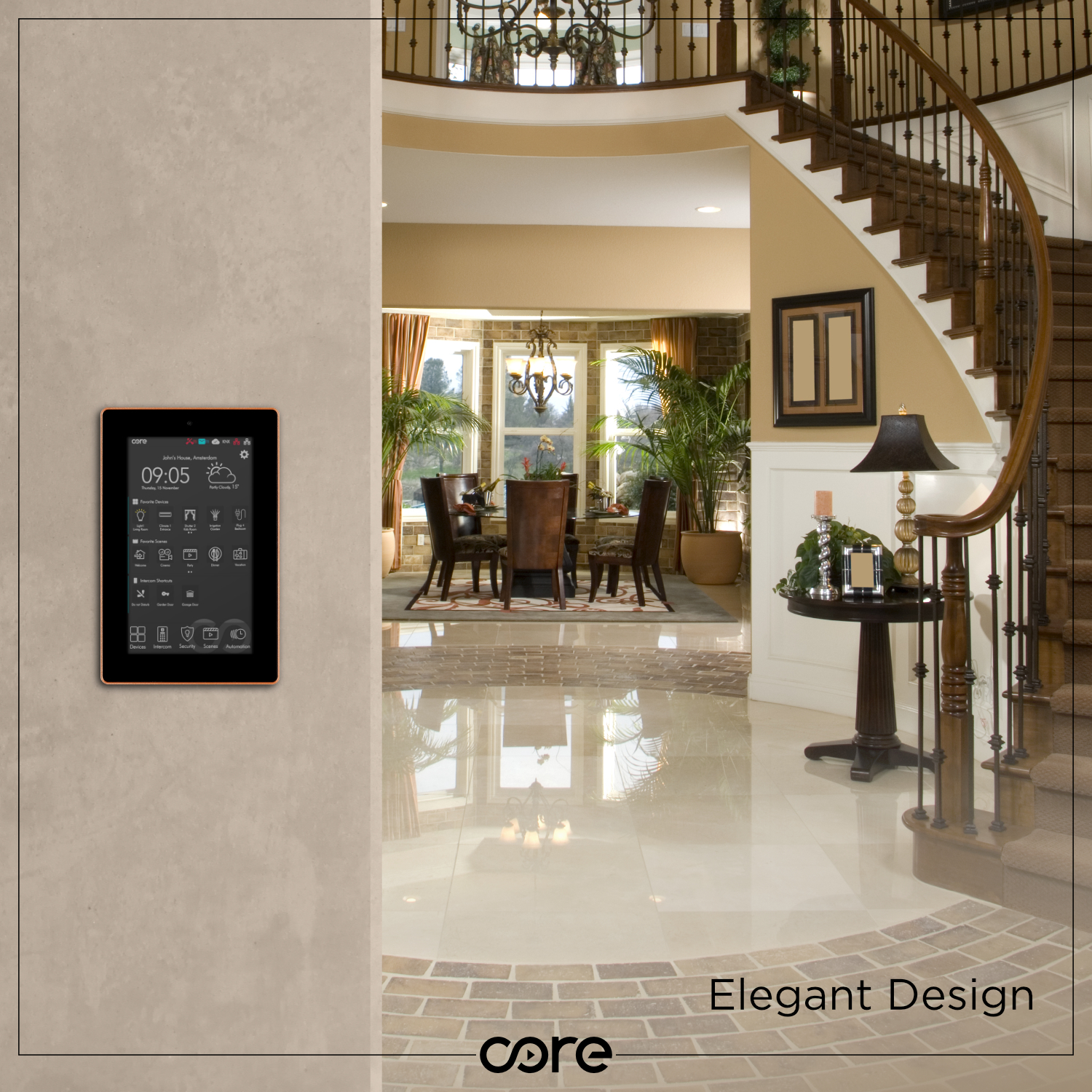 7" Eclipse KNX (Sand Beige)