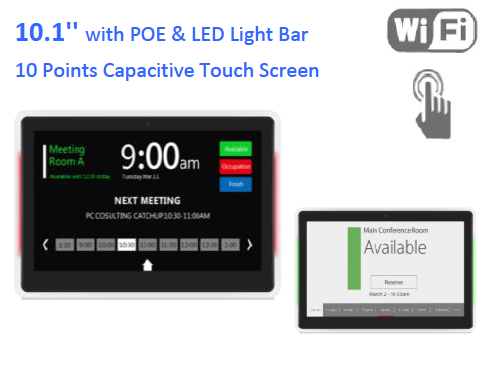 10.1" Meeting Room Display