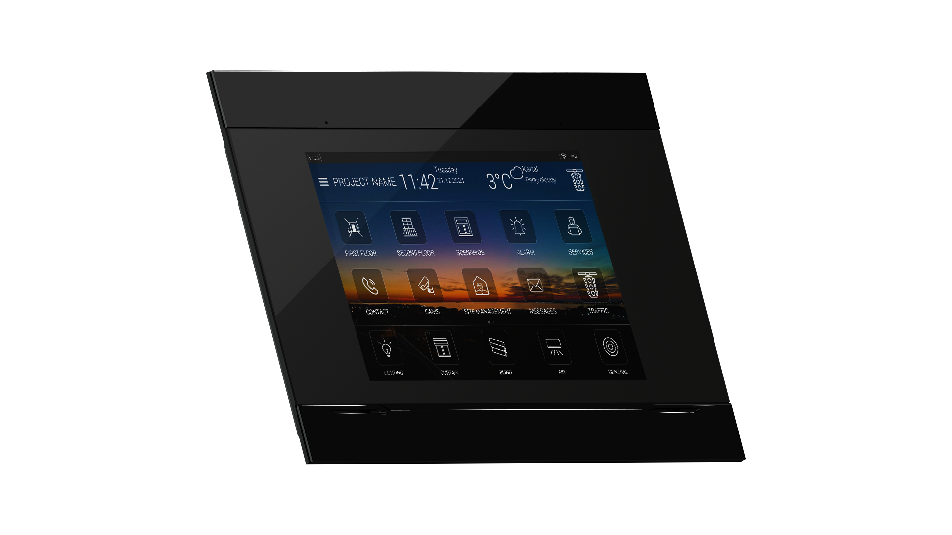 7" INTERRA 4 Touch Panel