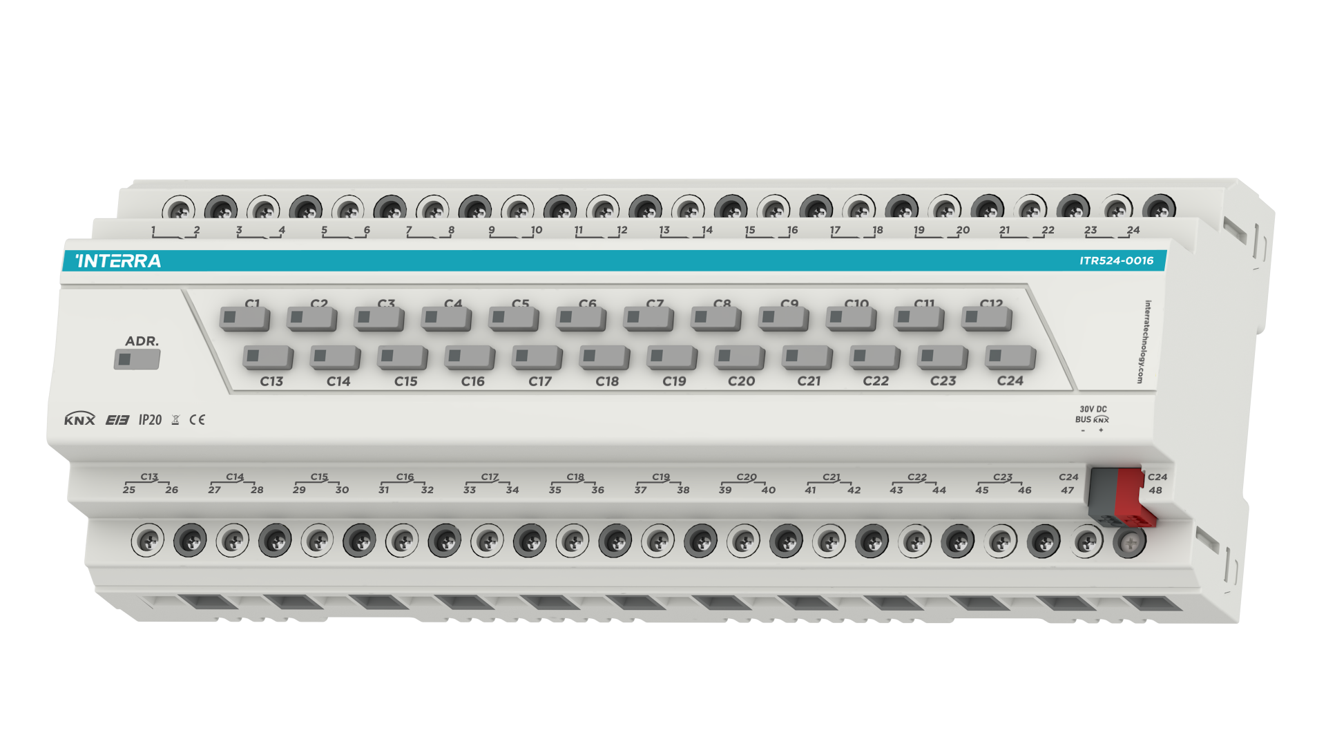 24-fach KNX Aktor / Kombiaktor 24-fach KNX Aktor / Kombiaktor