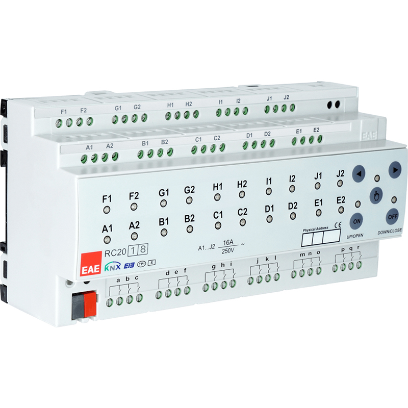 20 fach KNX Aktor mit 18 fach Binäreingang 20 fach KNX Aktor mit 18 fach Binäreingang