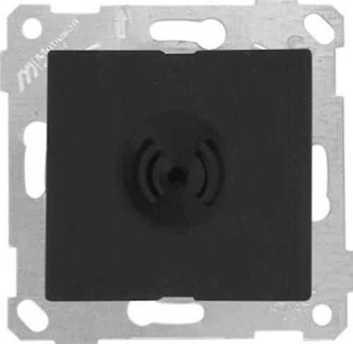 Wand Sirene Schwarz Matt - RITA Schalterserie Wand Sirene Schwarz Matt - RITA Schalterserie