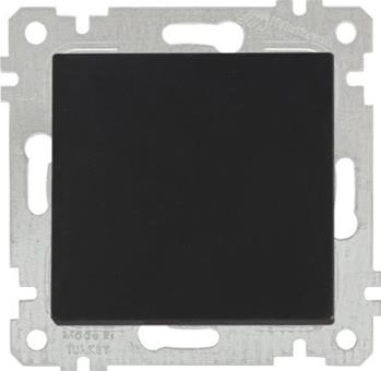 2 poliger Schalter Schwarz Matt - RITA Schalterserie 2 poliger Schalter Schwarz Matt - RITA Schalterserie