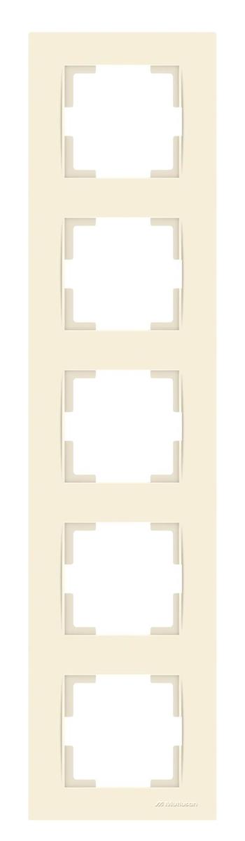 5 fach Rahmen vertikal Creme (RITA Standard) 5 fach Rahmen vertikal Creme (RITA Standard)