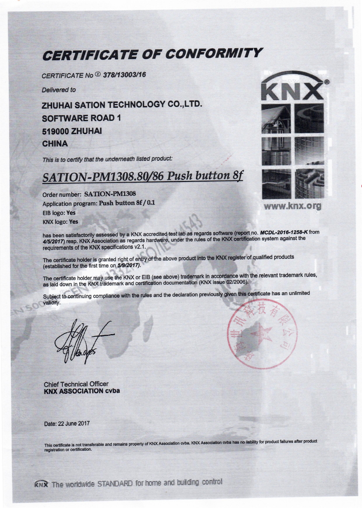 KNX Zertifikat KNX Zertifikat