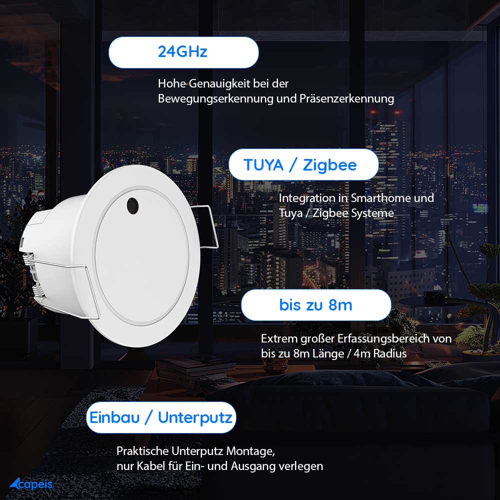 Zigbee / Bluetooth Radar Bewegungsmelder