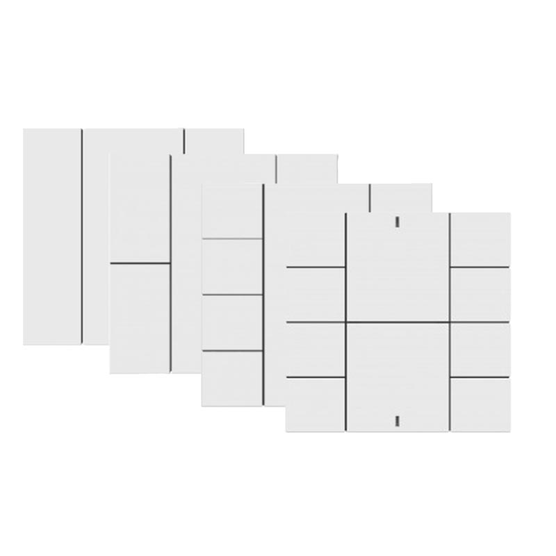 KNX Taster iSwitch · Glas Weiß