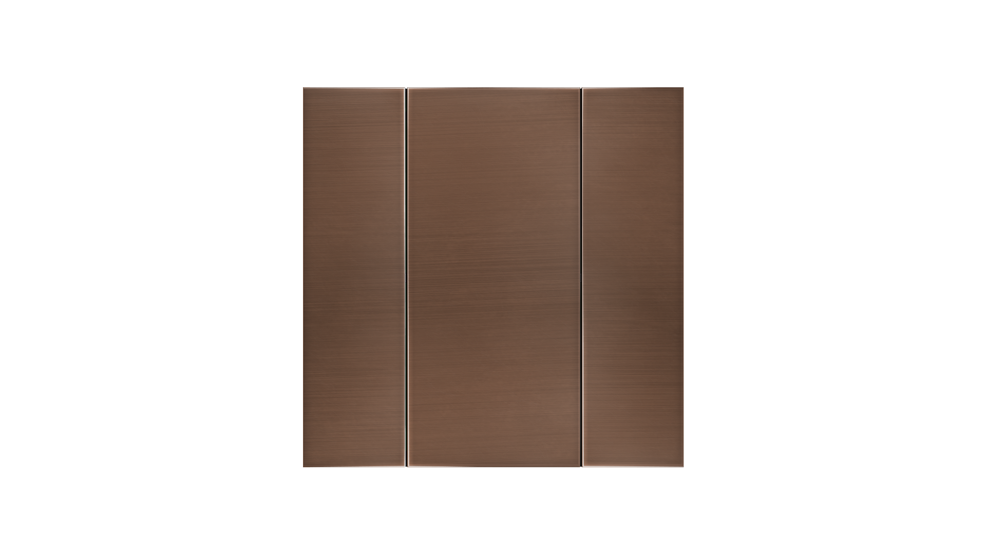 KNX Taster iSwitch · Edelstahl Antik Kupfer 2