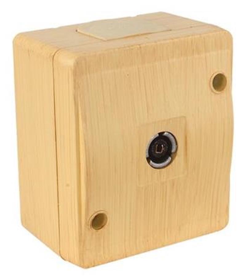 TV Durchgangsdose Buche / Kiefer · Nemliyer IP44 TV Durchgangsdose Buche / Kiefer · Nemliyer IP44