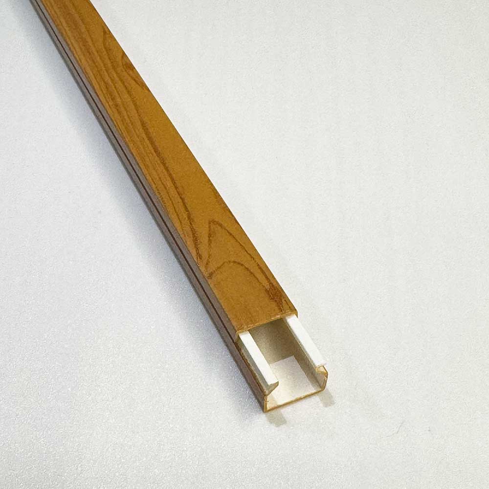 15x10 mm Kabelkanal Eiche zum Schrauben 1m
