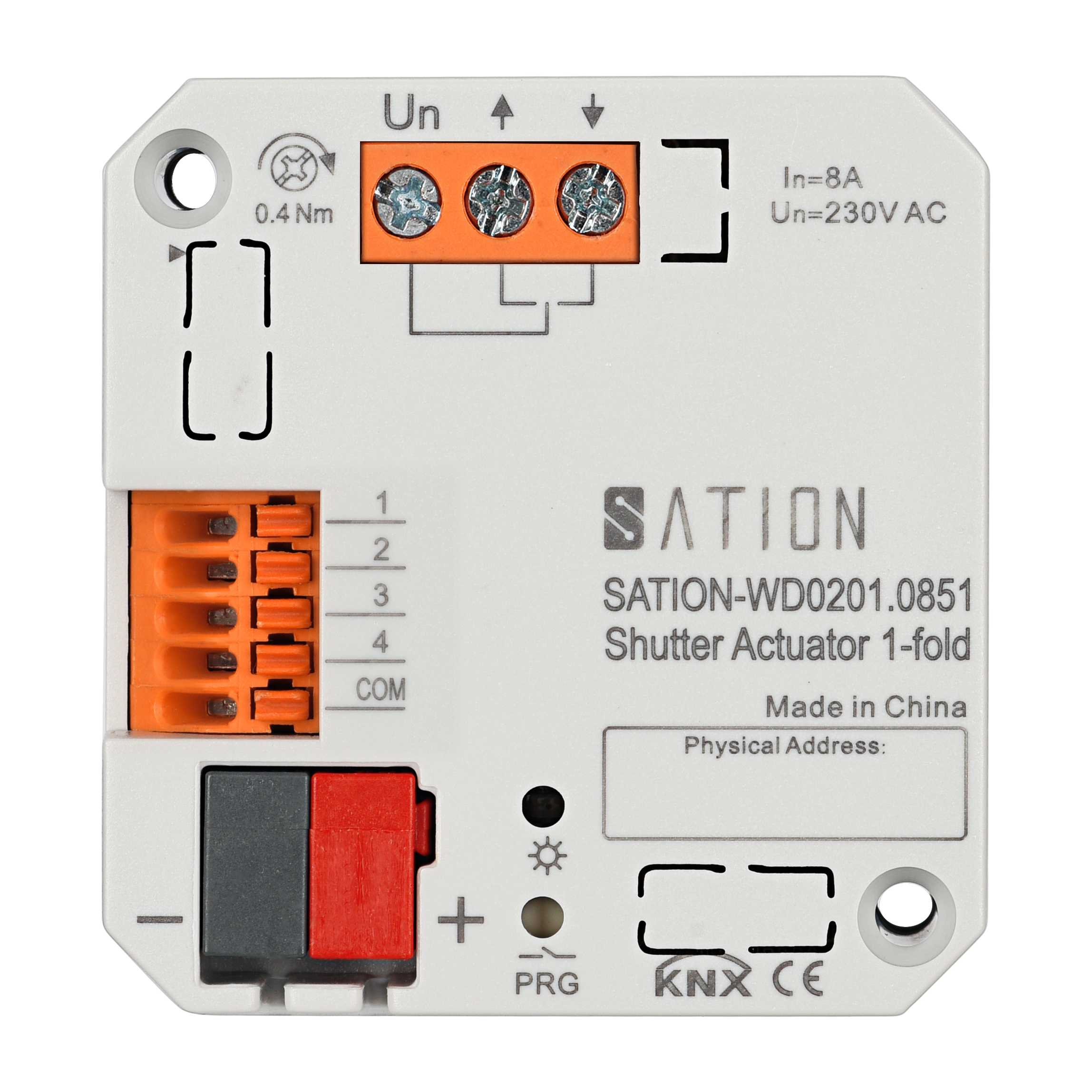 1 fach KNX Jalousieaktor UP und 4 fach KNX Binäreingang 1 fach KNX Jalousieaktor UP und 4 fach KNX Binäreingang