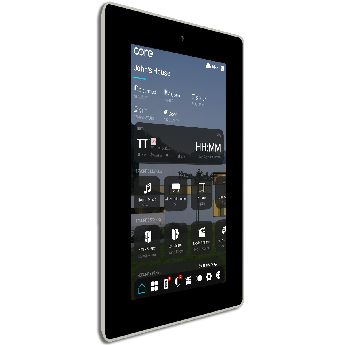 7" Eclipse KNX (Sand Beige)