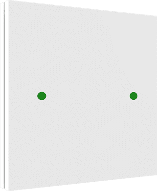 KNX Taster Weiß 2 KNX Taster Weiß 2