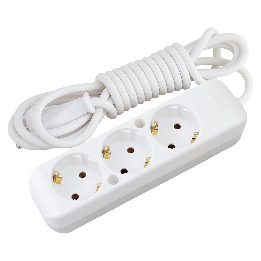 Mehrfachsteckdose 3-fach mit Kabel 3 m