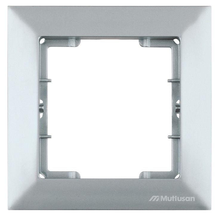 1 fach Rahmen Silber (CANDELA Metall Optik) 1 fach Rahmen Silber (CANDELA Metall Optik)