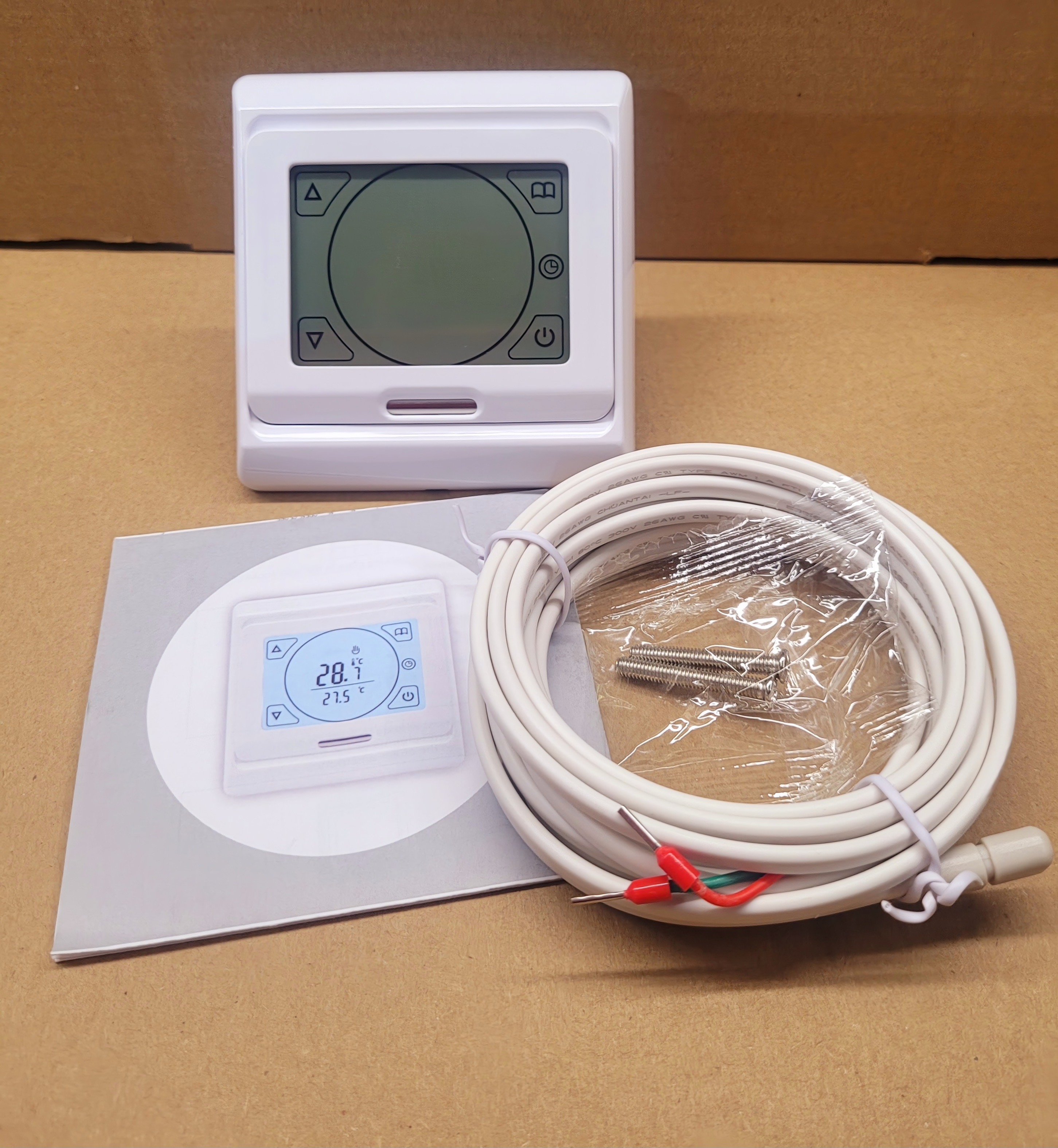 Thermostat für Fußbodenheizung mit Touch Display
