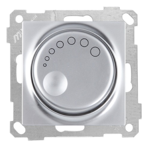 Dimmer 1000W Silber (CANDELA Metall Optik) Dimmer 1000W Silber (CANDELA Metall Optik)