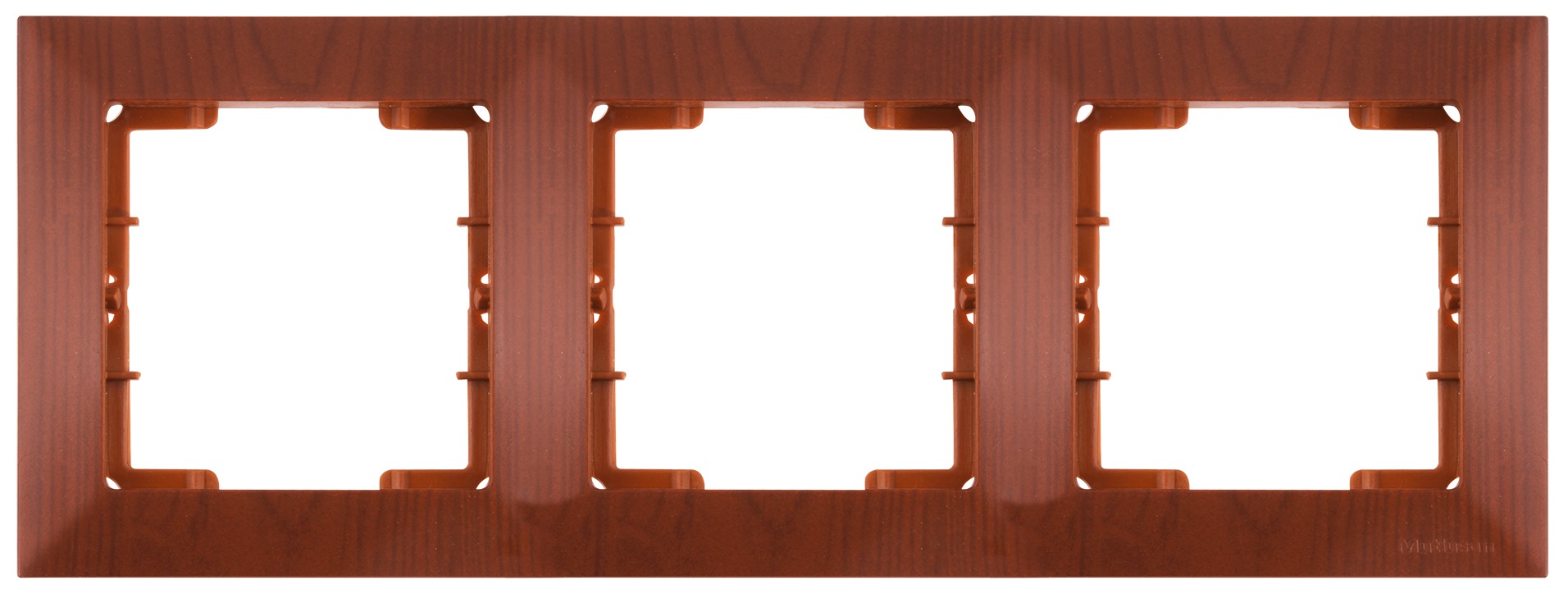 3 fach Rahmen horizontal Kirsche (CANDELA Holz Optik) 3 fach Rahmen horizontal Kirsche (CANDELA Holz Optik)