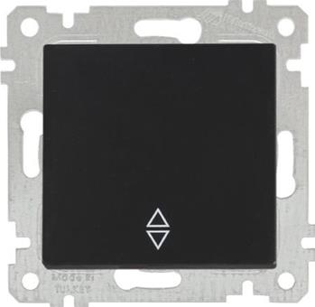 Wechselschalter Schwarz Matt - RITA Schalterserie Wechselschalter Schwarz Matt - RITA Schalterserie